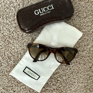 Gucci Brown Sunglasses